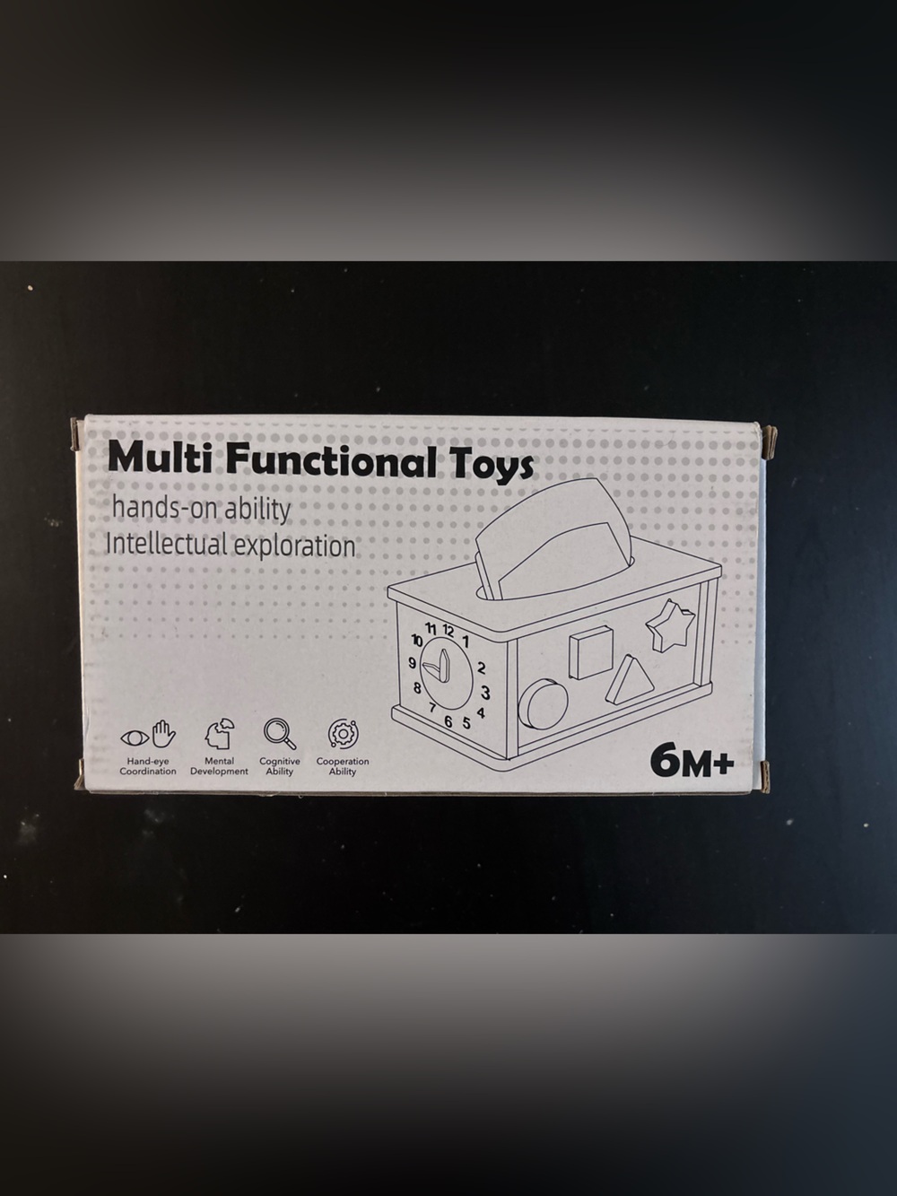 Amazon Multi Functional Toys Activity Box - White